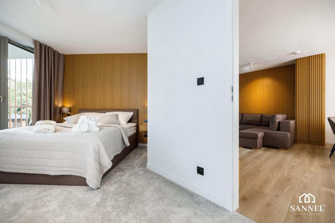 Apartament Golden Sand Z Dostepem Do Basenow,Jacuzzi,Strefy Saun- Pinea Apartments Pobierowo-Sannel Apartments For Rent Dış mekan fotoğraf