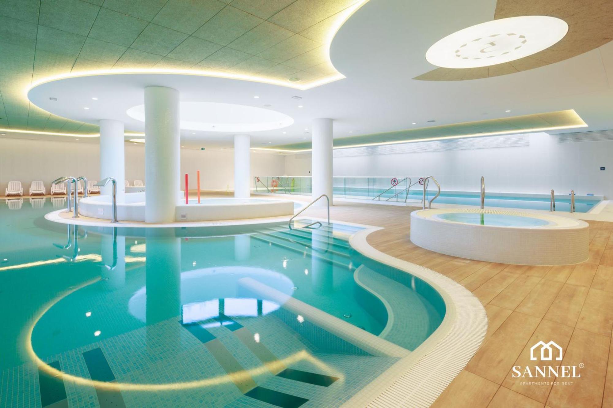 Apartament Golden Sand Z Dostepem Do Basenow,Jacuzzi,Strefy Saun- Pinea Apartments Pobierowo-Sannel Apartments For Rent Dış mekan fotoğraf